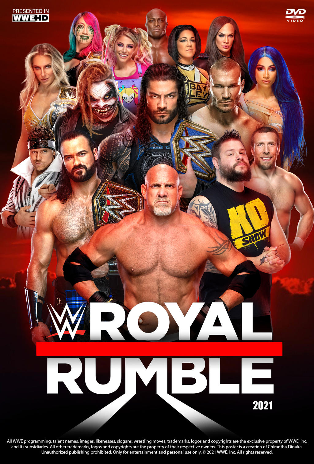 WWE Royal Rumble VO HDTV 2021