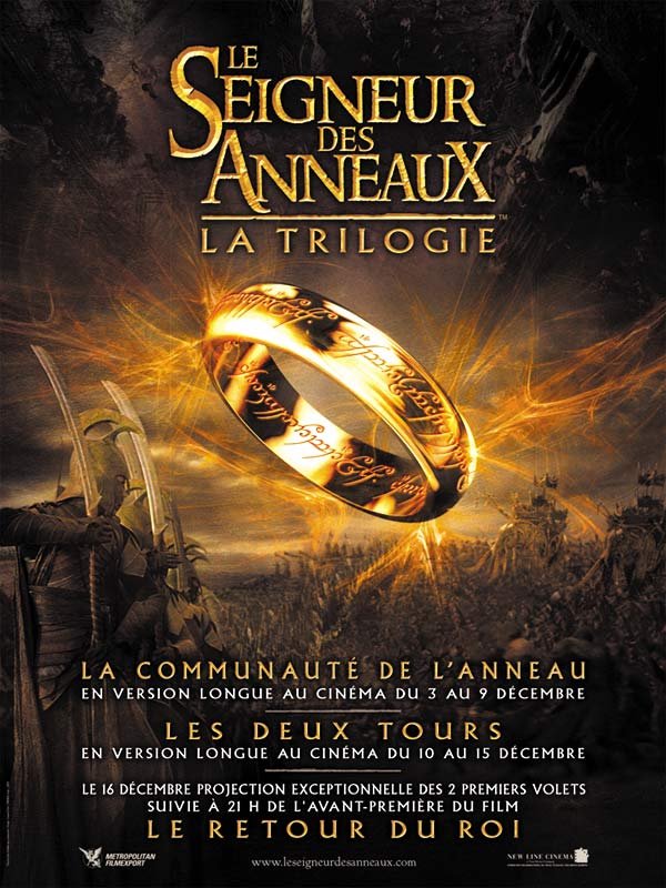 Le Seigneur des anneaux : la trilogie version longue TRUEFRENCH DVDRIP 2001-2003
