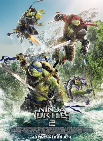 Ninja Turtles 2 VOSTFR DVDRIP 2016